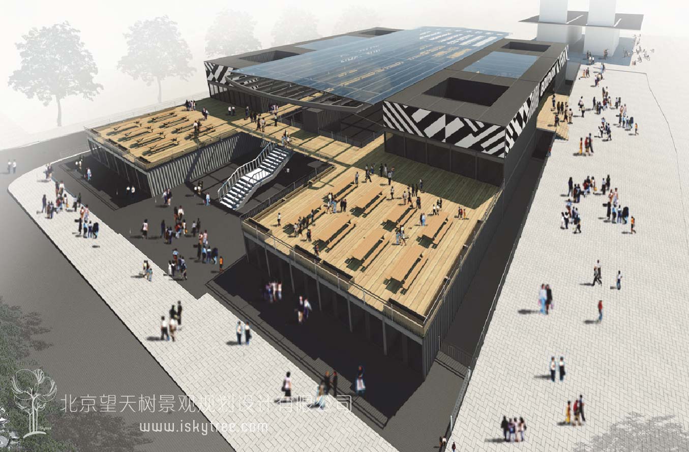 集裝箱商業(yè)街創(chuàng)意設計BOXPARK shoreditch 盒子公園