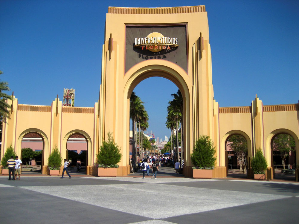 佛羅里達(dá)環(huán)球影城入口 Universal Studios Florida