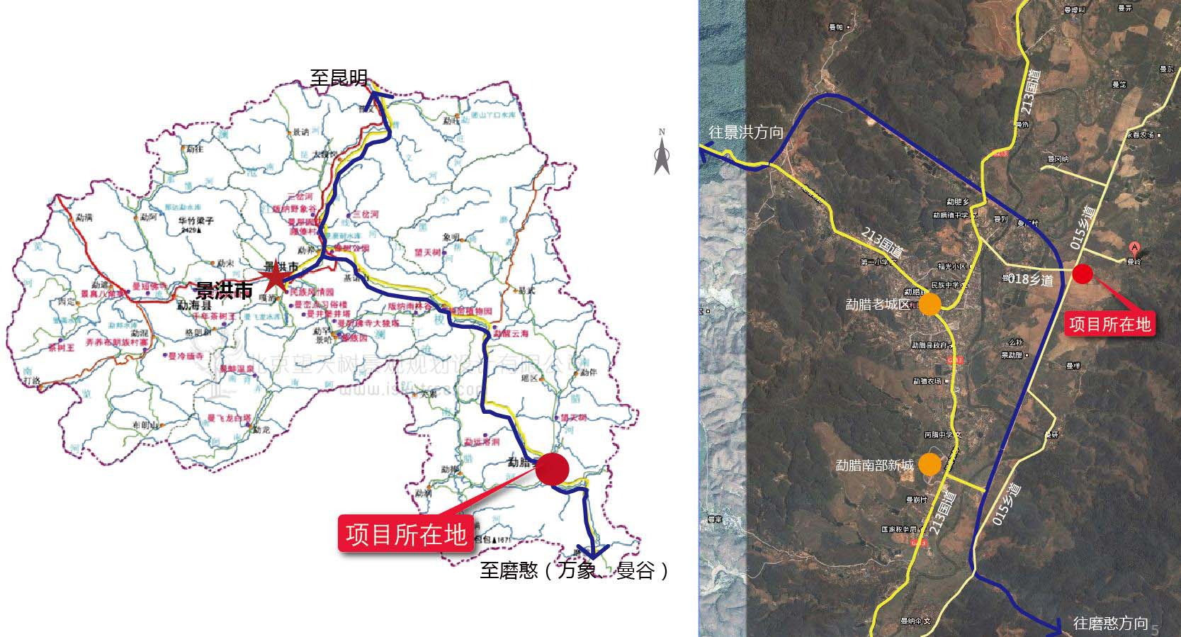 西雙版納自駕車營地區(qū)位